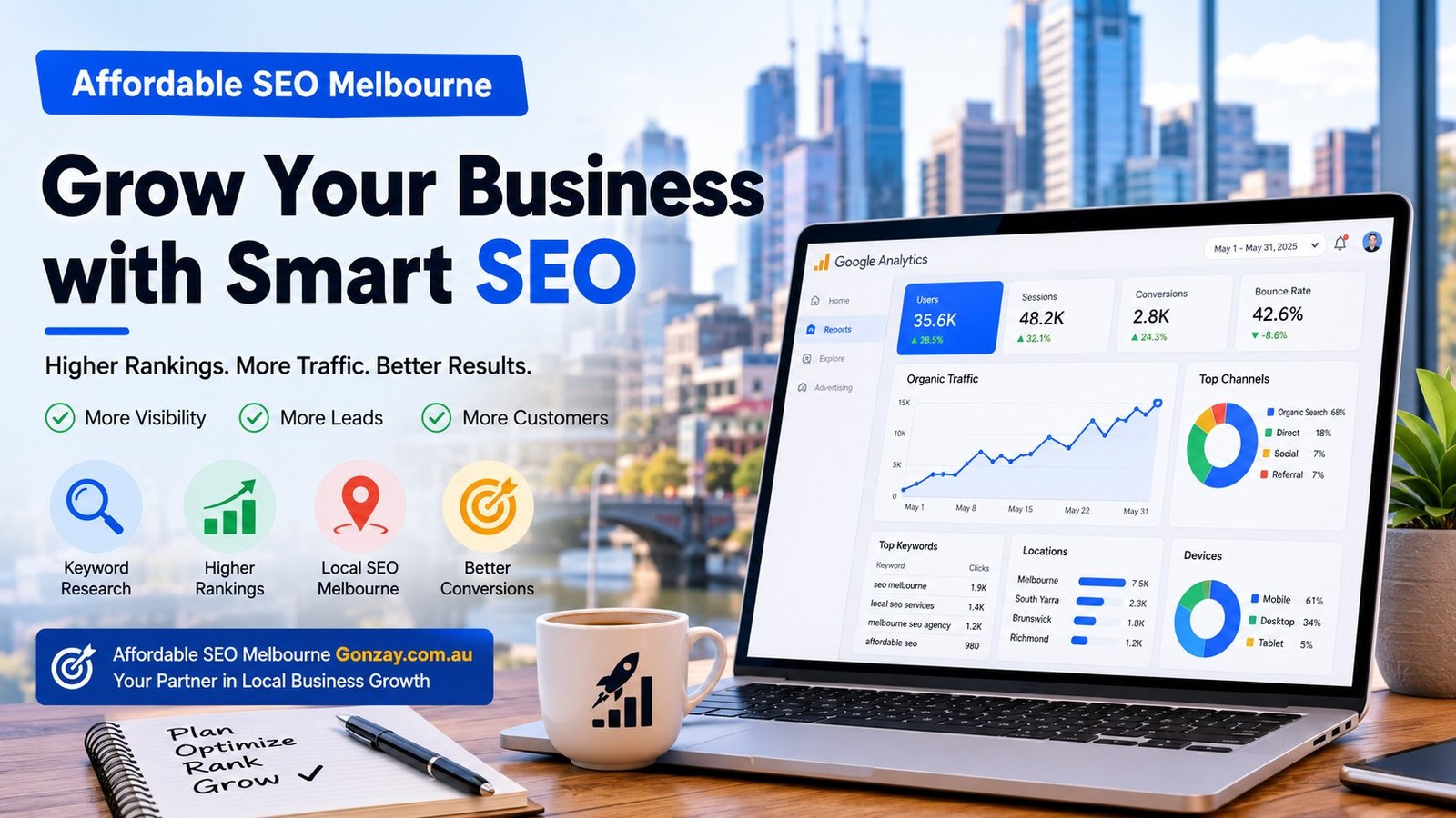 affordable seo melbourne gonzay.com.au