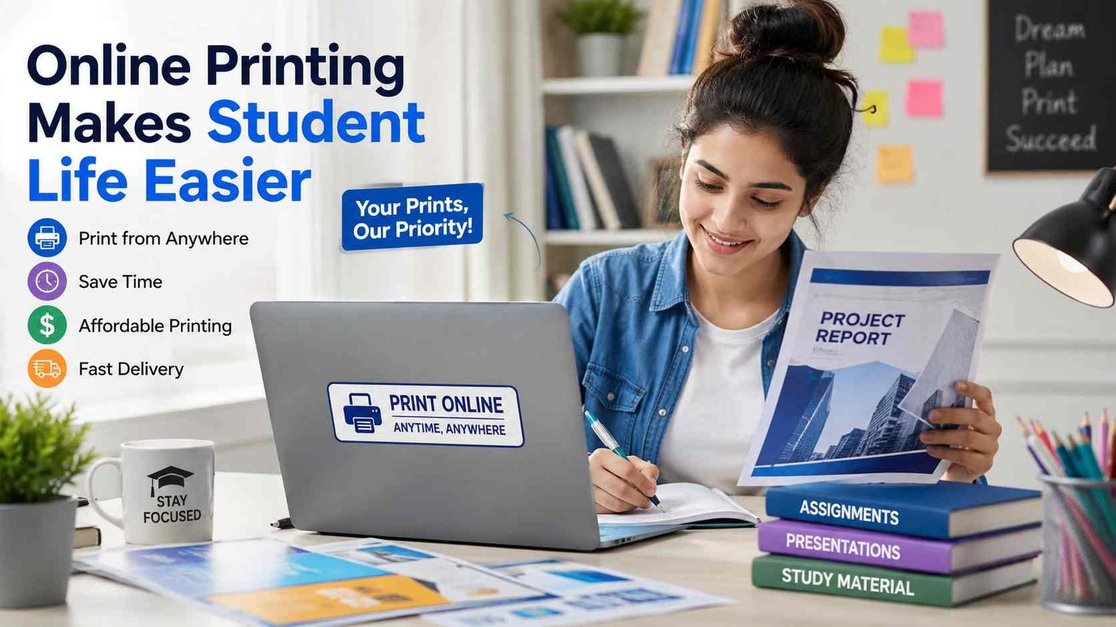 Online Printing Makes Student Life Easier